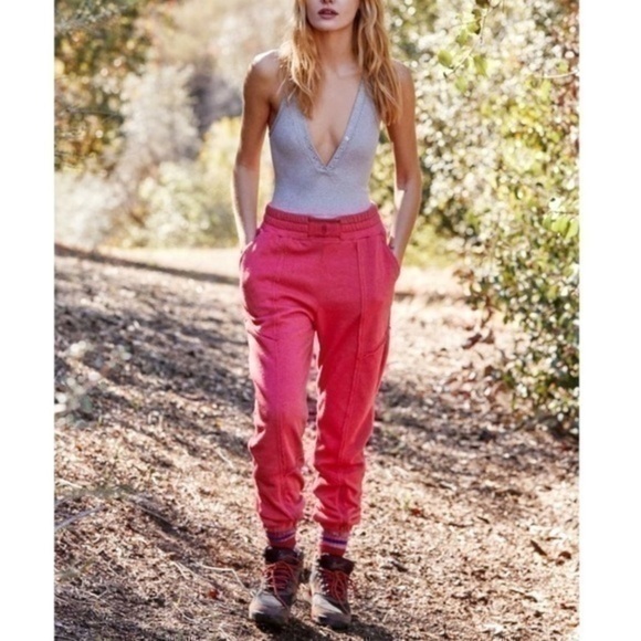 Free People Movement | City Stride Savannah Rose Sweatpants NWT - Picture 2 of 14
